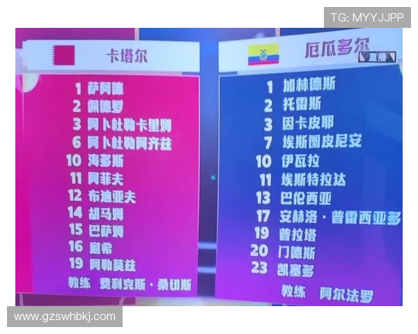 卡塔尔对厄瓜多尔比赛直播地址及观看方式详解